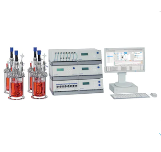 德國(guó)艾本德Eppendorf,DASGIP? Parallel Bioreactor System, 適用細(xì)胞培養(yǎng)，最大 50?sL/h 通氣, 12 罐體系統(tǒng)，臺(tái)式罐體