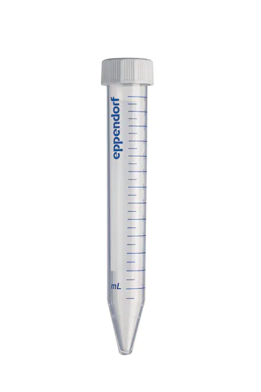 艾本德Eppendorf Conical Tubes, 15 mL, 無菌、無熱原, 無RNase和DNase, 無DNA, 無色, 500 個 (10 包 × 50 個)貨號 0030122151